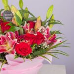 Lillies and Roses – Lily and Rose Bouquet
