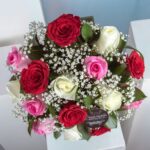 Women’s Desire – Pink and Red Rose in a vase