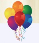 Set Of 5 Pcs Mix Balloons