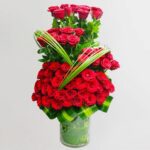 You are Mine – Red rose arrangement